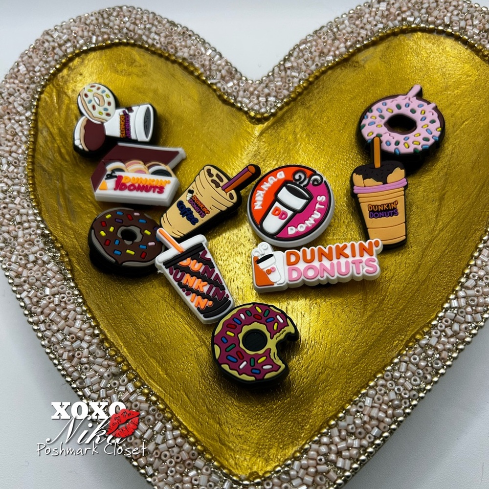 Dunkin' Donuts Shoe Croc Charms